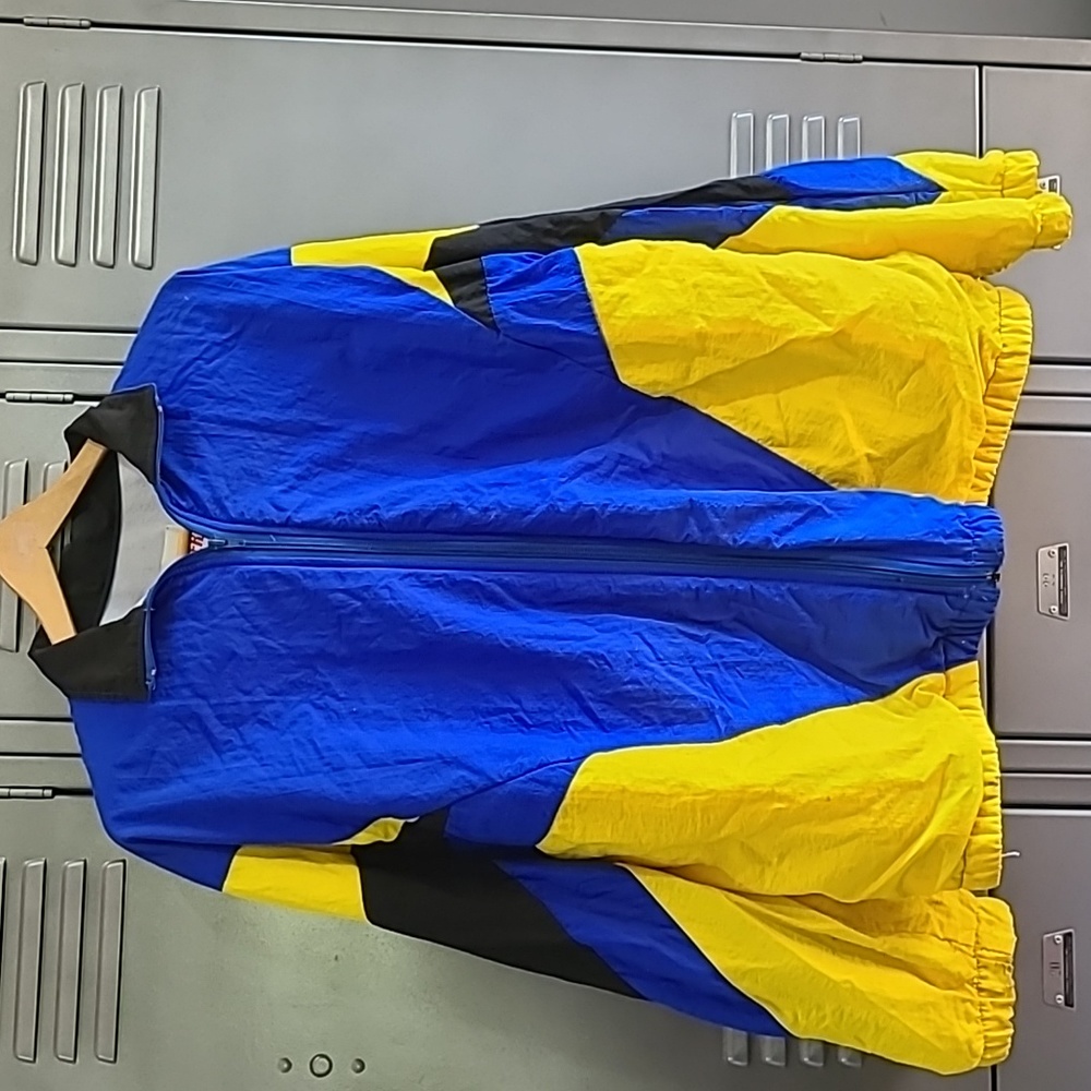 Vintage Blazer Windbreaker Jacket Made in the USA Size Large